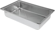 HUBERT Chafer Chafing Dish Water Pan Full Size Stainless Steel - 22" L x 14" W x 4 1/2" H