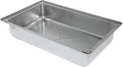 HUBERT Chafer Chafing Dish Water Pan Full Size Stainless Steel - 22" L x 14" W x 4 1/2" H