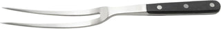 Winco 6" Black Stainless Steel Curved Fork, Professional Kitchen