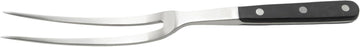 Winco 6" Black Stainless Steel Curved Fork, Professional Kitchen