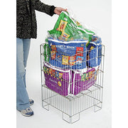 HUBERT Silver / 5.0 cubic_feet / 1 Dump Bins