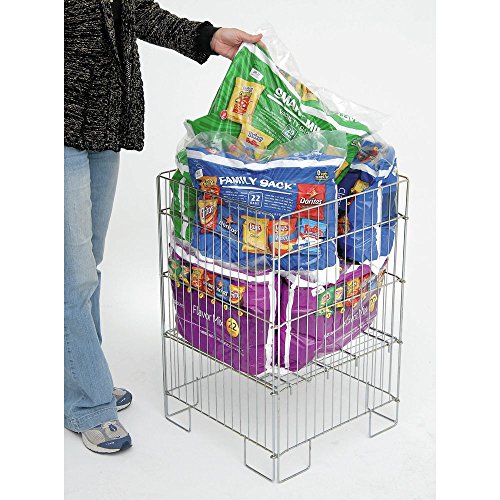 HUBERT Silver / 5.0 cubic_feet / 1 Dump Bins