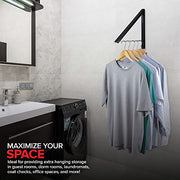 Stock Your Home Black / 1 Rack / 1 Garment Racks