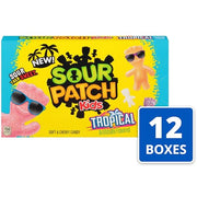 Sour Patch Kids Tropical / 3.5 Oz (Pack of 12) / Assorted Sour Candy