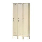 Single Tier Locker by Global Industrial – Alloy Steel, Tan, Model 652041TN