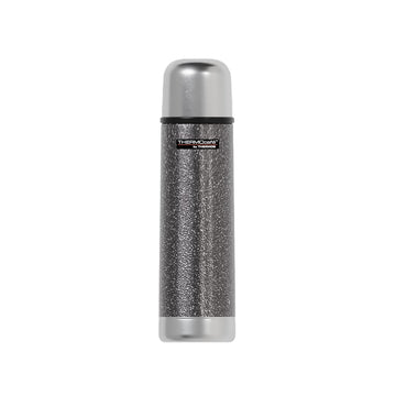 ThermoCafé Stainless Steel Flask by THERMOS – 16.9 Ounces, 500.0 milliliters, Stainless Steel, Gray, Model 187011