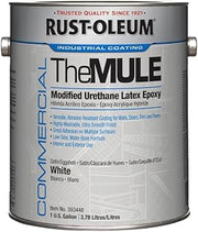 Rust-Oleum 393448 Eggshell White MULE Modified Urethane Latex Epoxy, Satin, 1 Gal