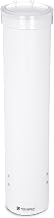 San Jamar Cup Dispenser, Pull Down Storage for Water Cooler Cups in Commercial Setting, Compatible with 4 - 10 Oz Cups, 1 Count, White