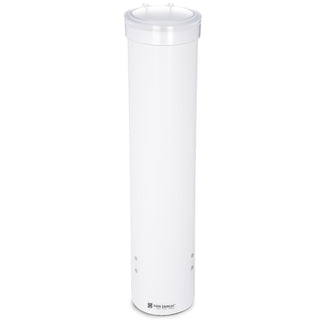 Cup Dispenser by San Jamar – 4-10 oz, 0.0 ounces, Plastic, White, Model C3165WH