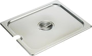 Winco 1/2 Slotted Pan Cover | Dishwasher safe, NSF certified, Foodservice, Great for Steam Tables, Buffets and Food Preparation