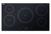 Summit Appliance Black / 36 Inch / 1 Countertop Burners