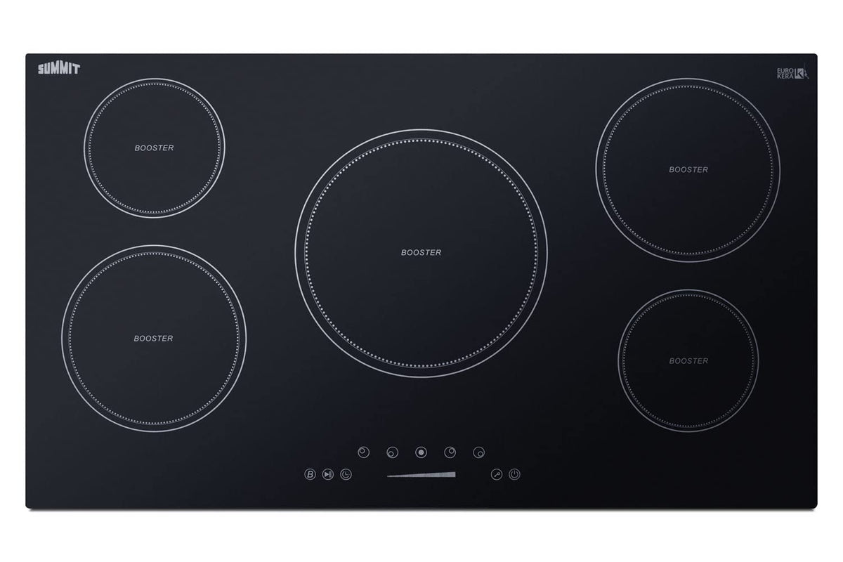 Summit Appliance Black / 36 Inch / 1 Countertop Burners