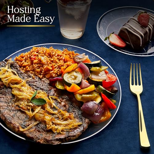 Stock Your Home 10 Inch / Clear / Modern Dinner Plates