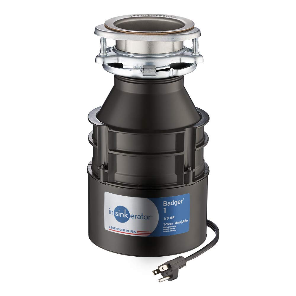 Garbage Disposal with Cord by InSinkErator – Commercial Grade