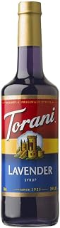 Torani Coffee Syrup, Lavender Flavored Syrup for Drinks, 25.4 Fl Oz