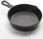 American Metalcraft MFP41 Melamine Cast Iron Frying Pan, Black, 6-Ounces