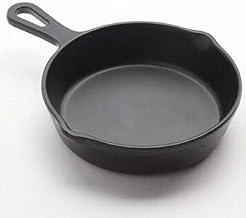 American Metalcraft MFP41 Melamine Cast Iron Frying Pan, Black, 6-Ounces