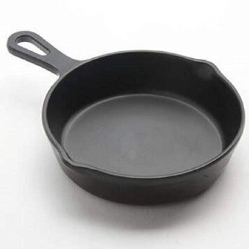 Melamine Cast Iron Frying Pan by American Metalcraft – 4-3/8 inches diameter, 7.0 ounces, Melamine, Black, Model MFP41