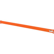 Global Industrial Unslotted Pallet Rack Beam – 120" L x 5-1/2"H, 5630 lbs Capacity, Set of 2