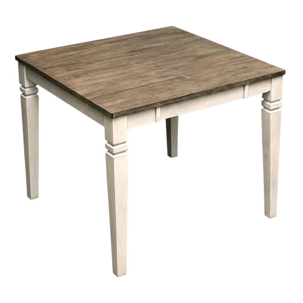 Beige Dining Table by Starlight Canyon Home – Asian Hardwood, Beige