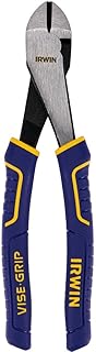 IRWIN VISE-GRIP Diagonal Cutting Pliers, 8", 2078308, nichel chromium steel