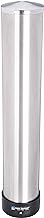 San Jamar Pull-Type Cup Dispenser 12-24 Oz. Cups for Restaurants, Home, and Office, Plastic, 23.5 Inches, Silver
