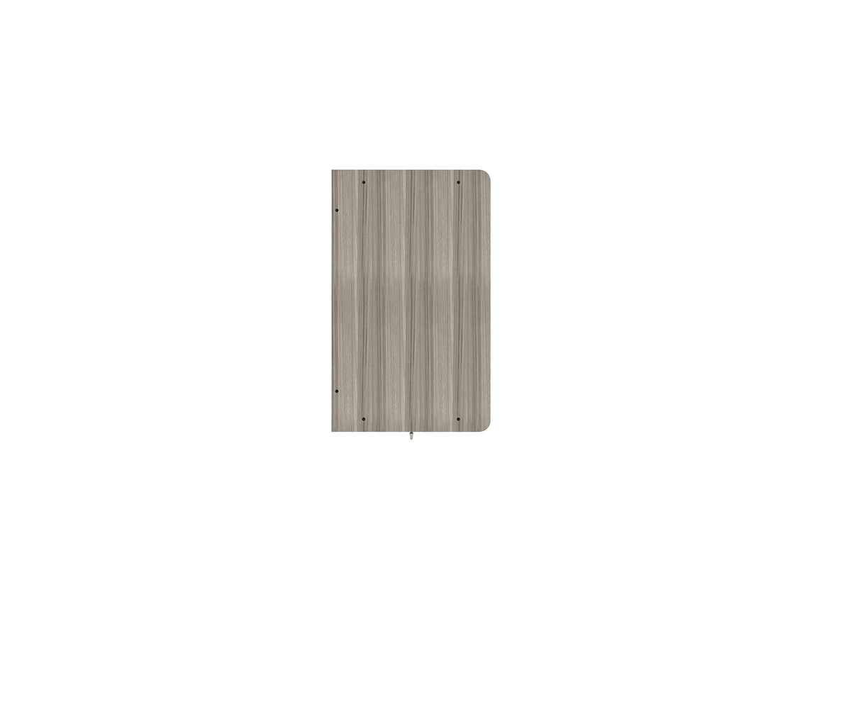 Wall Cubbie Storage (Shadow Elm Gray by Tot Mate – Elm, Grey, Model TM2410