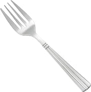 Winco 12-Piece Regency Salad Fork Set, 18-0 Stainless Steel | Dishwasher safe, Wide tines for leverage, Distinctive column lines, Great for Salads, Appetizers, Desserts and Table Service