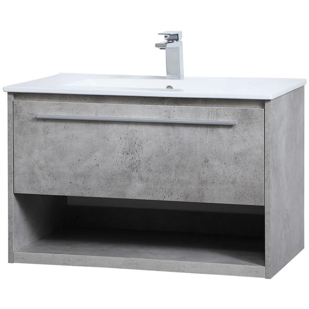 Elegant Decor 48" - Single / Grey / Modern Bathroom Vanities