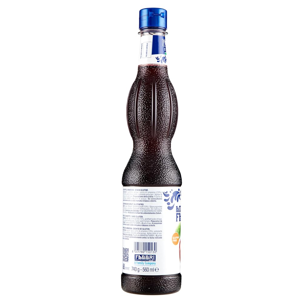 AMARENA CHERRIES SYRUP 560ML by Fabbri – 6 cm x 5.9 cm x 30.6 cm