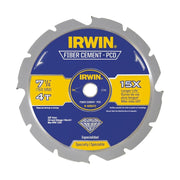 IRWIN 7-1/4" 4T / Fiber Cement / Blue Circular Saw Blades