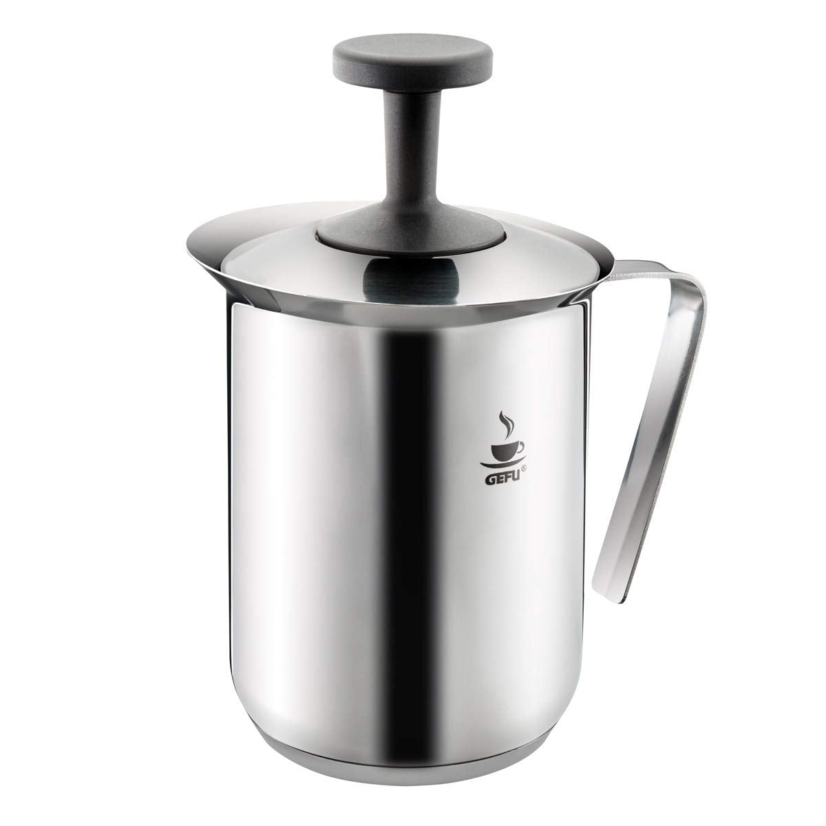 Milk Frother RICCARDO by GEFU – 300 milliliters, Stainless Steel, Model 16360