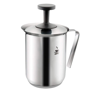 Milk Frother RICCARDO by GEFU – 300 milliliters, Stainless Steel, Model 16360