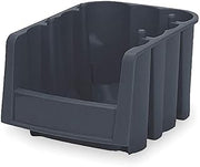 Akro-Mils Black Polypropylene Economy Bin