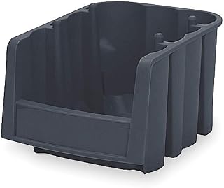 Akro-Mils Black Polypropylene Economy Bin