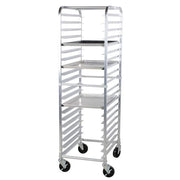 New 36527 Commercial-Grade Aluminum 20-Tier Sheet Pan/Bun Pan Rack by 1Dealz – 26" x 21" x 69", Aluminum, Silver, Model D1d109Rack