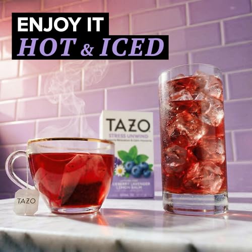 TAZO Blueberry Lavender Lemon / 16 Count / 16 Herbal
