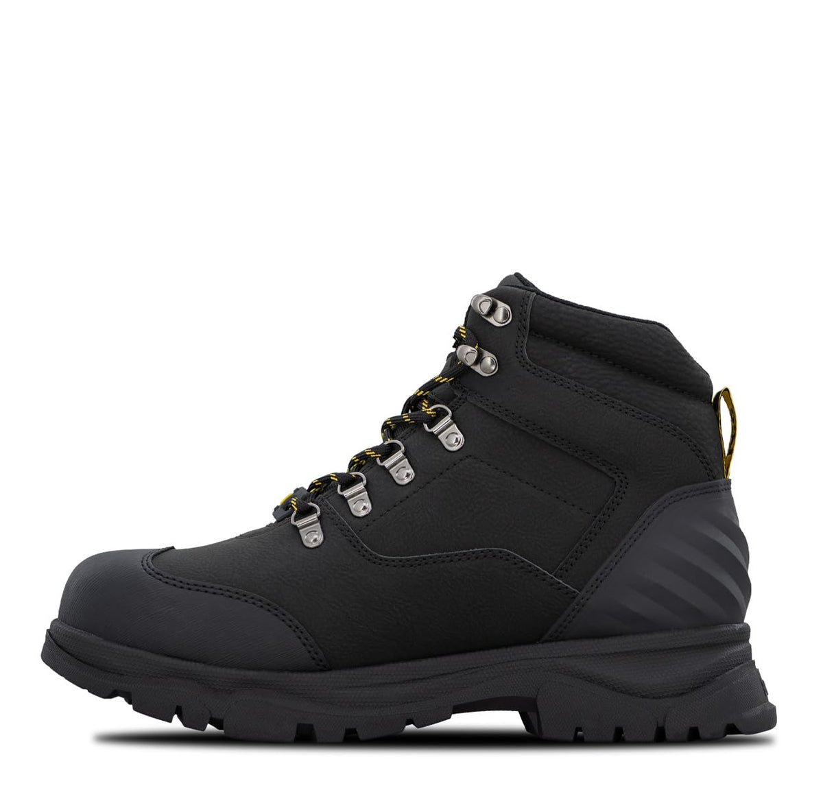 Men's Endurance Steel Toe Work Boot by Lee – 12 Wide, Black Mono, Model M000270-9800