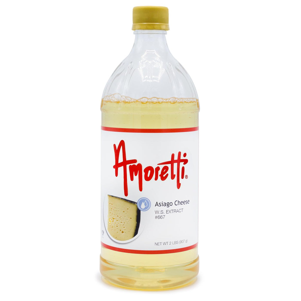 Asiago Cheese Extract Water Soluble 2 oz - Highly Concentrated & Perfect For Pastry by Amoretti – 2 oz, No Artificial Colors
