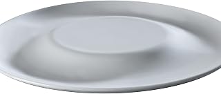 G.E.T. High-Strength Porcelain Chip and Dip Plate, 11.5", White (Set of 12)