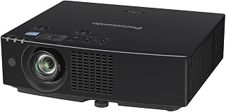 Panasonic PT-VMZ71 WUXGA LCD Laser Projector, 7000 Lumens, Black