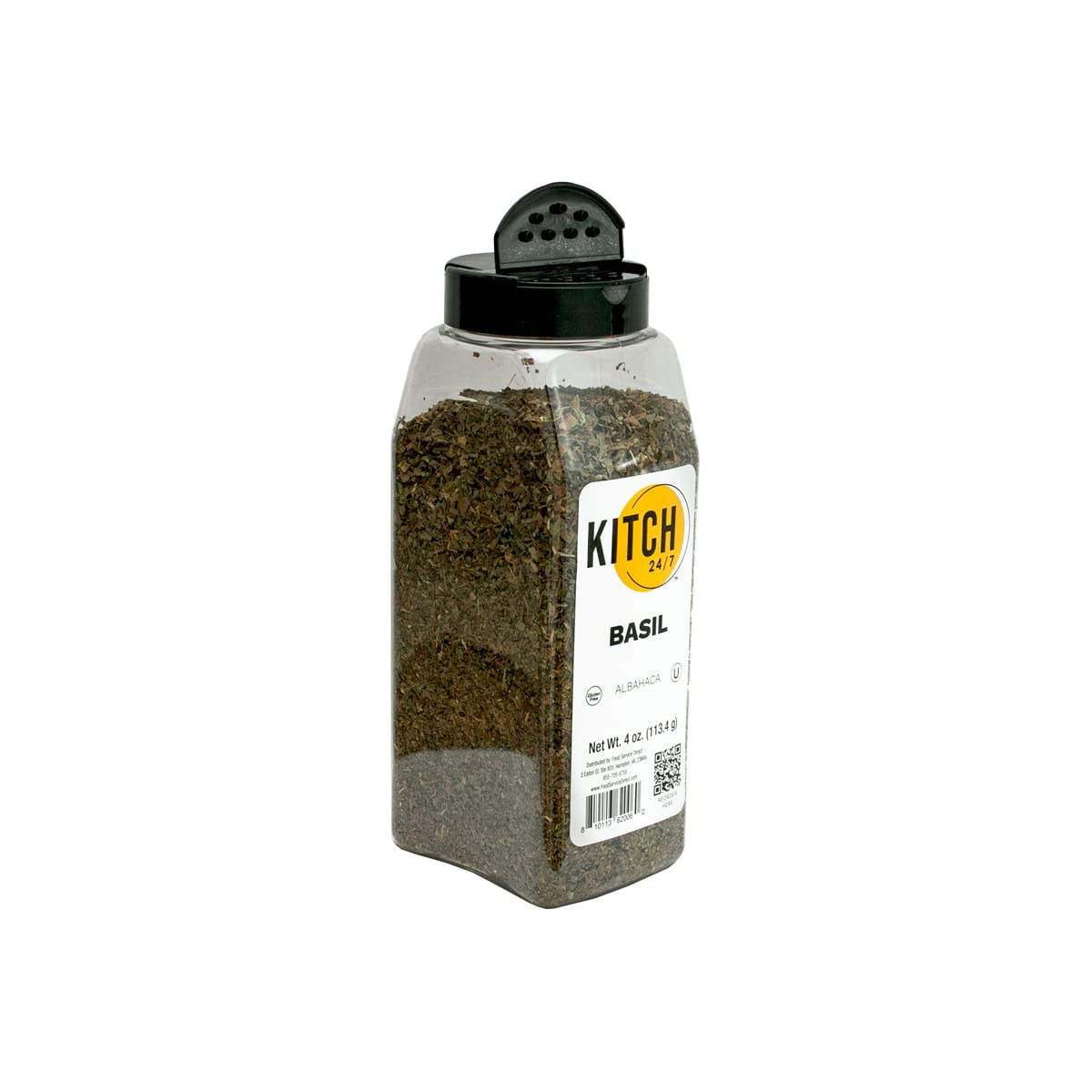 KITCH 24/7 Whole Basil Leaves by KITCH24/7 – 4 Ounce (Pack of 1), Model 23073262