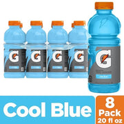 Gatorade Cool Blue / 20 Fl Oz (Pack of 8) / 1 Sports Drinks