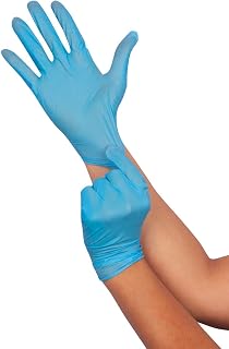FoodHandler 106-212-BLU, Blue Vinyl/Nitrile Blend, (Pack of 1000)