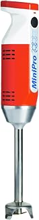 Dynamic MiniPro MX070.02 4 Qt. Immersion Blender with Variable Speed Motor, 230v, Red (EUROPEAN VOLTAGE)