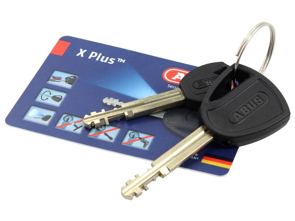 Granit Detecto XPlus 8008 Lock by ABUS – Alloy Steel, Silver, Model 10707551