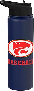 Carlisle High School Wildcats Baseball Stainless Steel Insulated Water Bottle