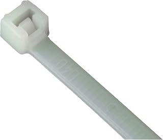Thomas & Betts Ty-Rap L-5-30-9-C Cable Tie, Intermediate, 5.6-Inch Length by 0.13-Inch Width, Natural, 100-Pack