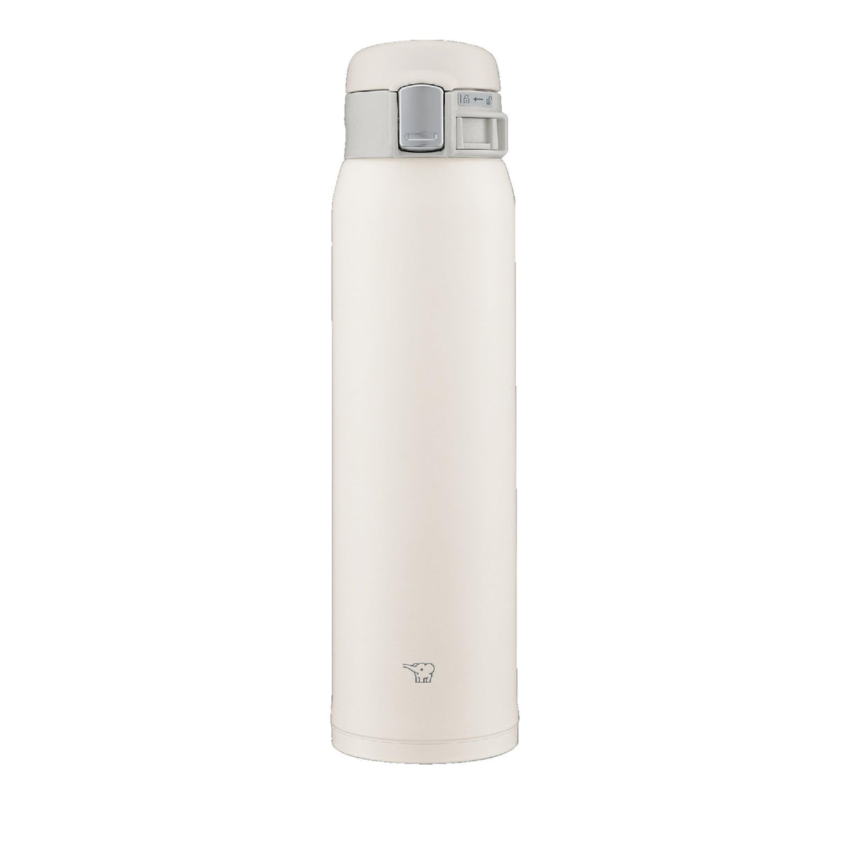 Water Bottle by Zojirushi – 600 ml (20.3 fl oz), 600.0 milliliters, Stainless Steel, Pale White, Model SM-SF60-WM