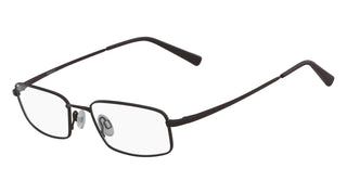 Eyeglasses EINSTEIN 600 210 Brown by Flexon – Lens-52 Bridge-18 Temple-140, Stainless Steel, Brown, Model EG421175-52
